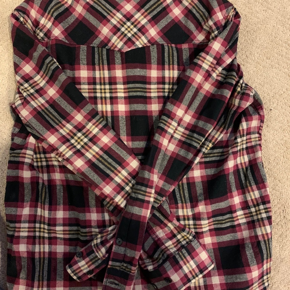 LRG Woven flannel long sleeve GREAT CONDITION!